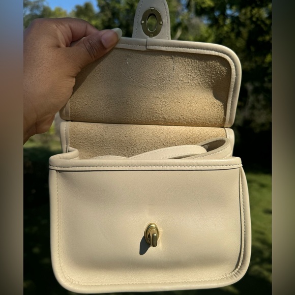 Vintage Coach Winnie Top Handle 9023 Bone - Picture 8 of 13